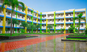 Students gathered outdoors on campus.